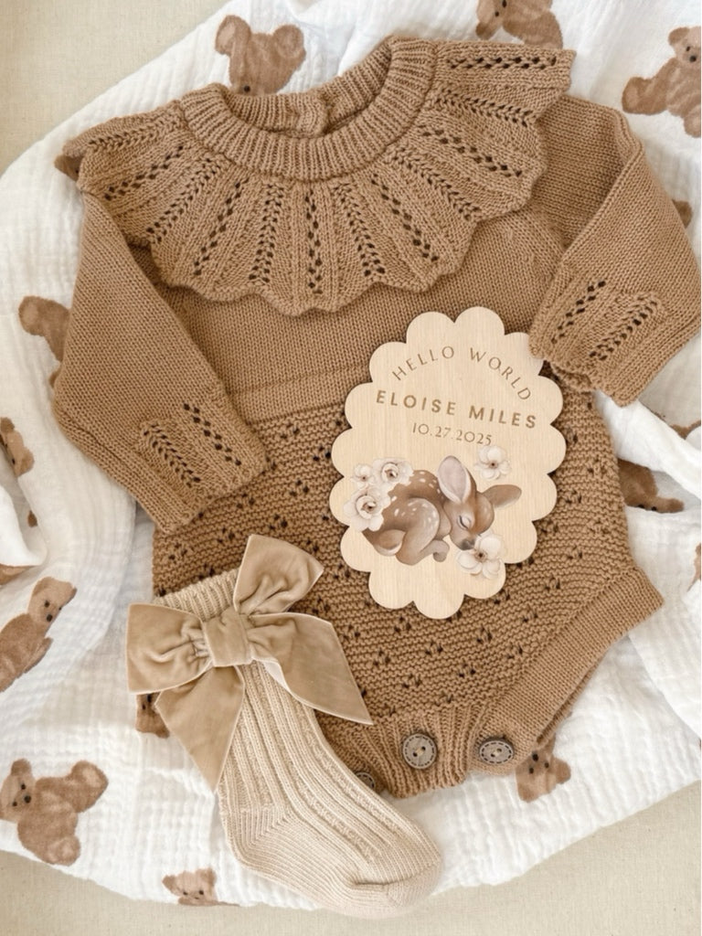 Bambi Nursery Name Plaque
