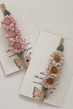 Load image into Gallery viewer, Vintage Floral Headband Sand