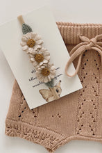 Load image into Gallery viewer, Vintage Floral Headband Sand