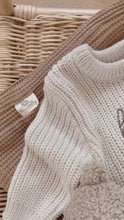 Load and play video in Gallery viewer, Newborn knit Set Sand