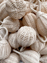 Load image into Gallery viewer, Balloon Baby rattan rattle