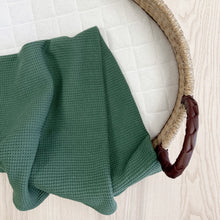 Load image into Gallery viewer, Waffle Baby Blanket Forest