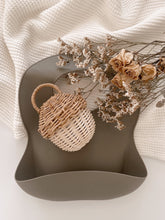 Load image into Gallery viewer, Rattan Acorn Baby Rattle