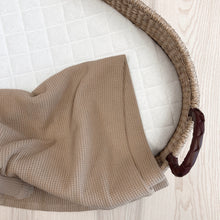 Load image into Gallery viewer, Waffle Baby Blanket Sand