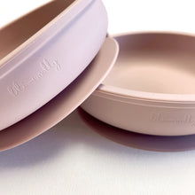 Load image into Gallery viewer, Silicone Baby First Plate Velvet Pink