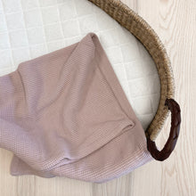 Load image into Gallery viewer, Waffle Baby Blanket Velvet