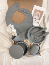 Load image into Gallery viewer, Set Silicone Baby Mealtime Sea