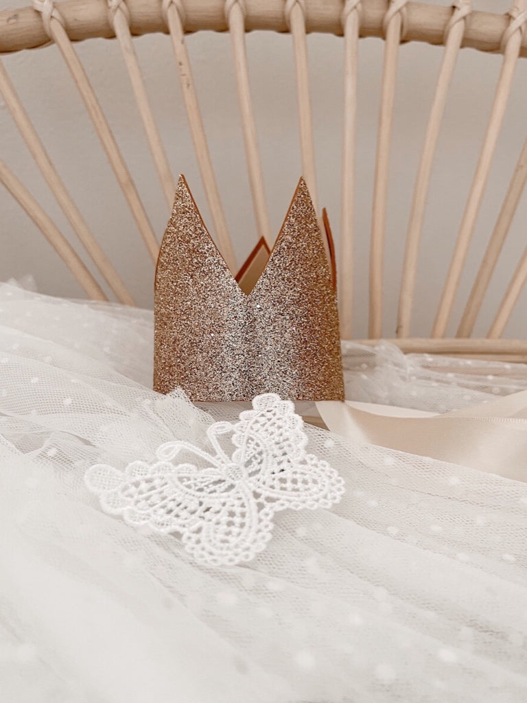Clip White Butterfly