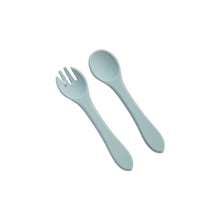 Load image into Gallery viewer, Silicone Set Spoon|Fork sea
