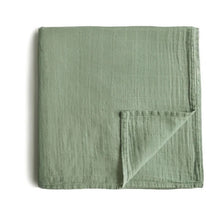 Load image into Gallery viewer, Muslin Baby Swaddle Forest