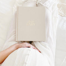 Load image into Gallery viewer, Linen Baby Journal