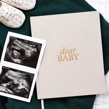 Load image into Gallery viewer, Linen Baby Journal