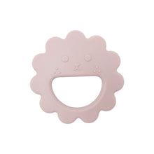 Load image into Gallery viewer, Teether Silicone Bear velvet pink