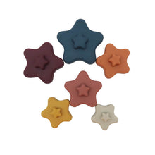 Load image into Gallery viewer, Star Silicone Stacking
