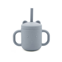 Load image into Gallery viewer, Silicone Baby Cup Bear sea