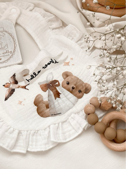 Muslin Cotton Bib