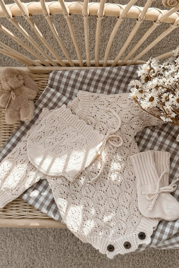 Knit Set Coral