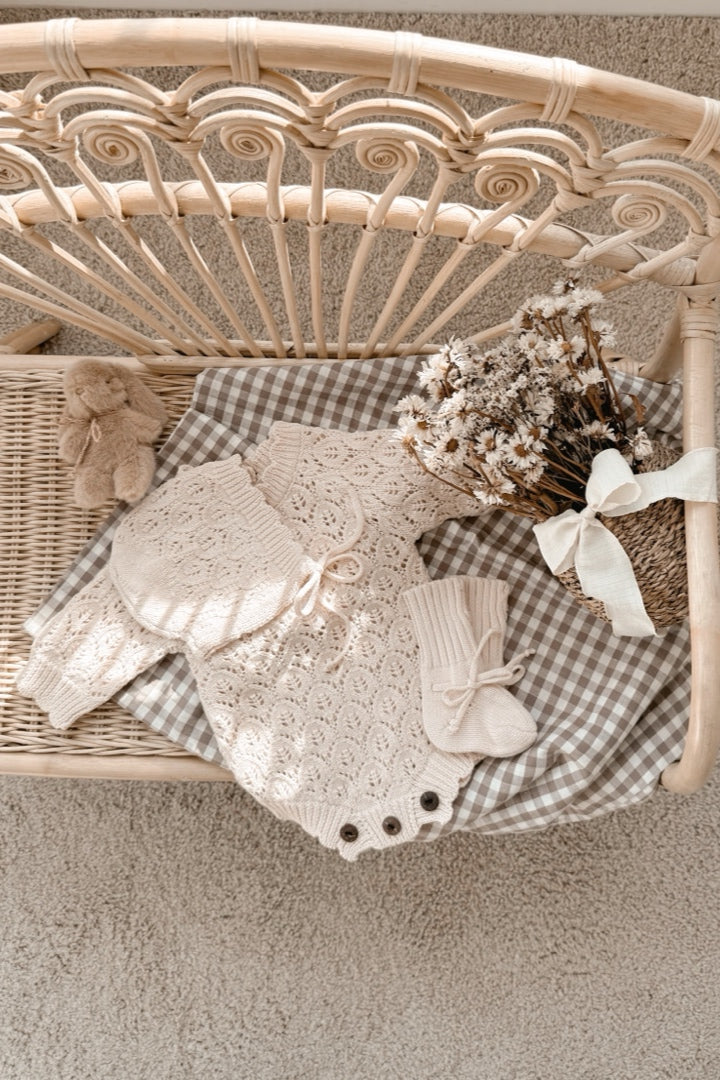 Knit Set Coral