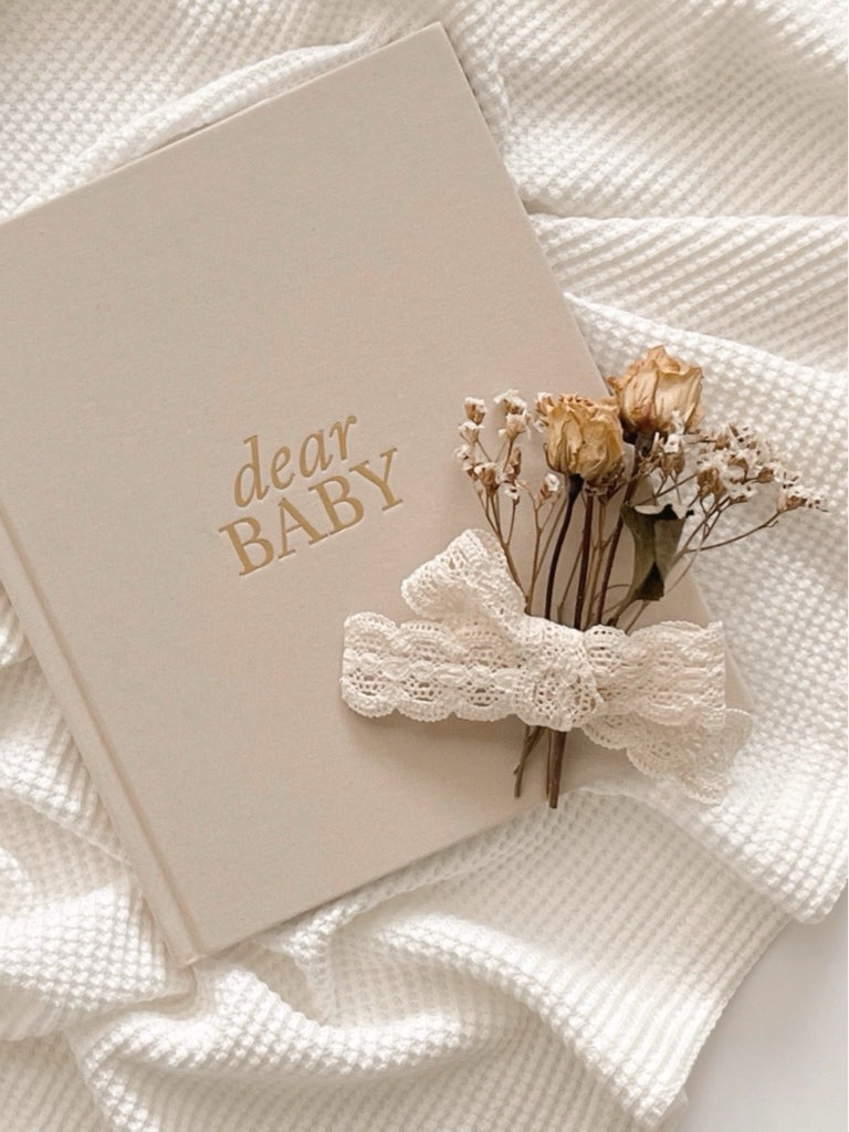 Linen Baby Journal