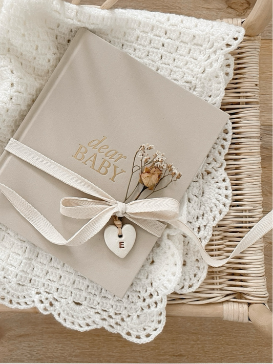 Linen Baby Journal