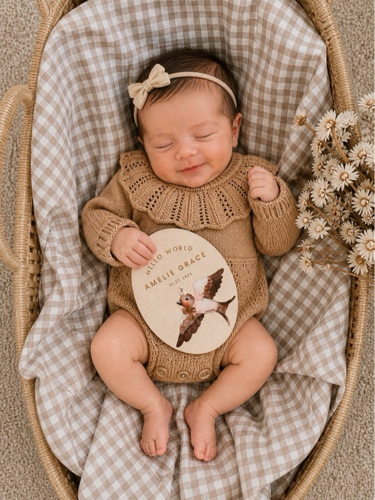 Swallow Nursery Name Plaque