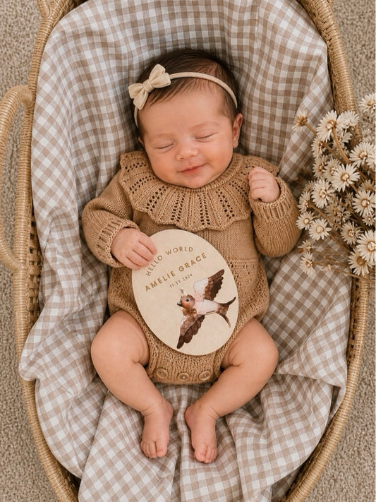 Swallow Nursery Name Plaque