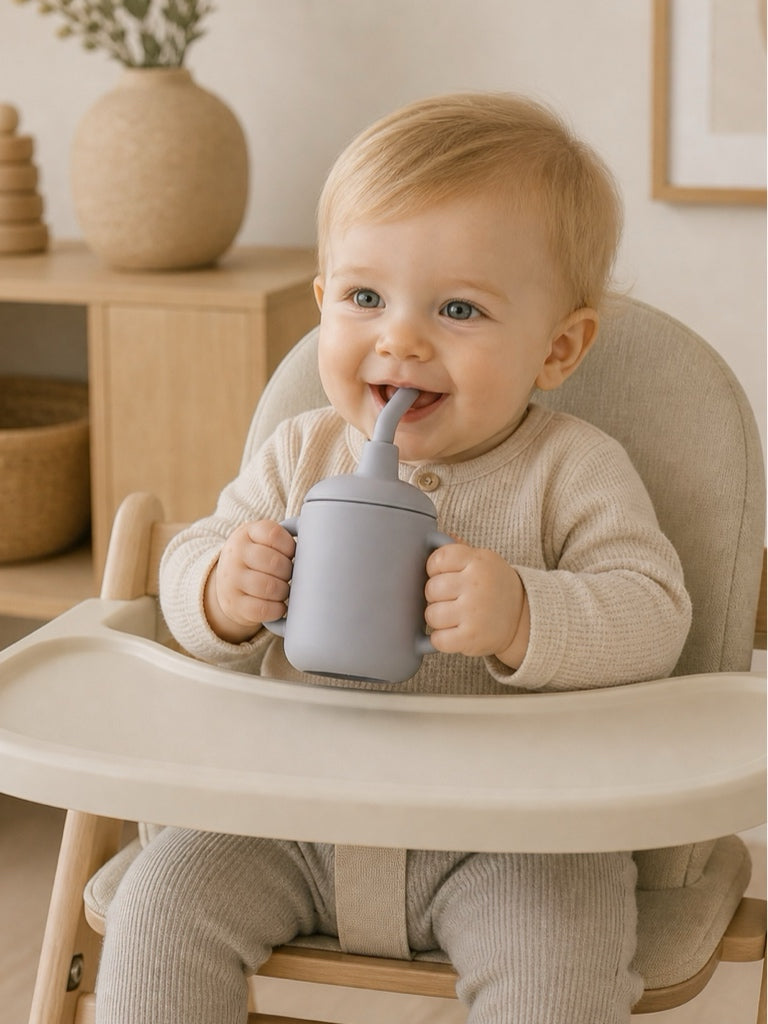 Silicone Baby Cup Love sea