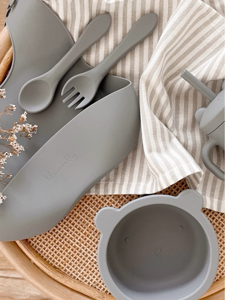 Silicone Set Spoon|Fork sea