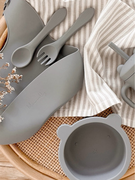 Silicone Set Spoon|Fork sea