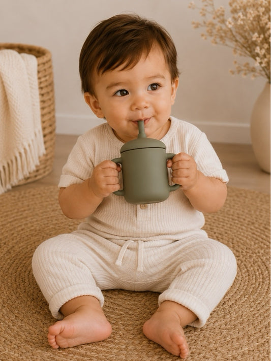 Silicone Baby Cup Love forest