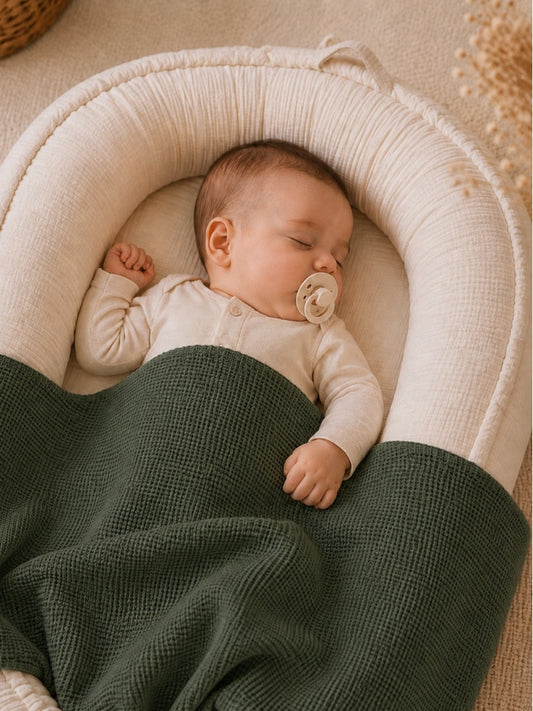 Waffle Baby Blanket Forest