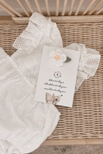 Load image into Gallery viewer, Broderie Baby Romper
