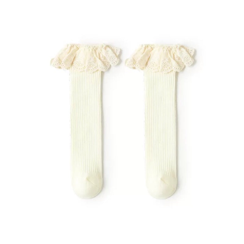 Broderie Socks Ice Cream