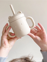 Load image into Gallery viewer, Silicone Baby Cup Bear ice cream
