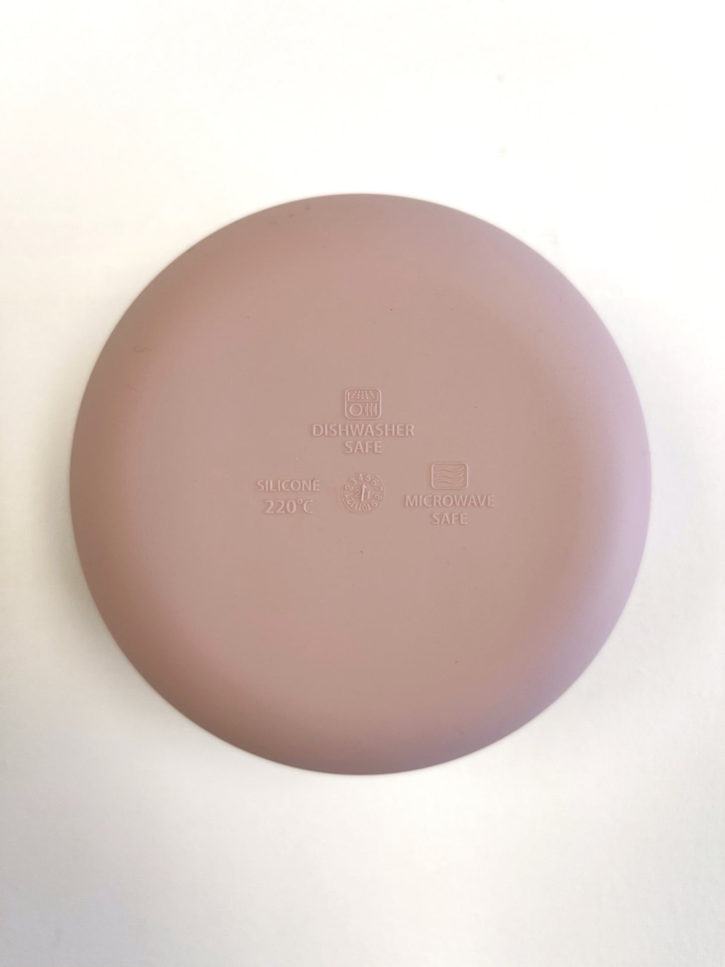 Silicone Baby Bowl Velvet Pink
