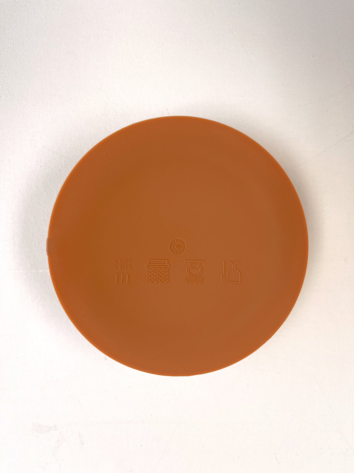 Silicone Baby First Plate Cinnamon