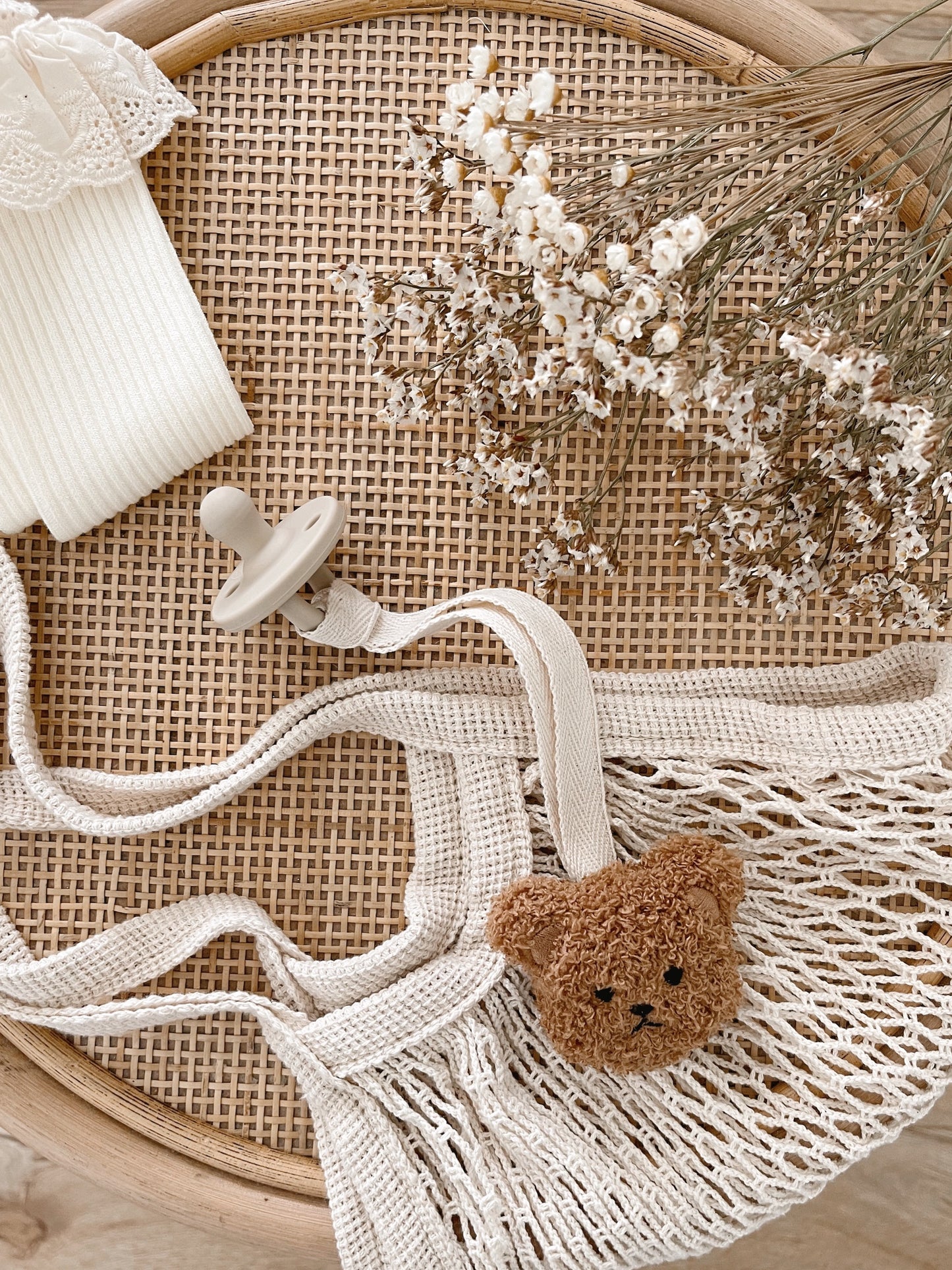 Teddy Pacifier Holder