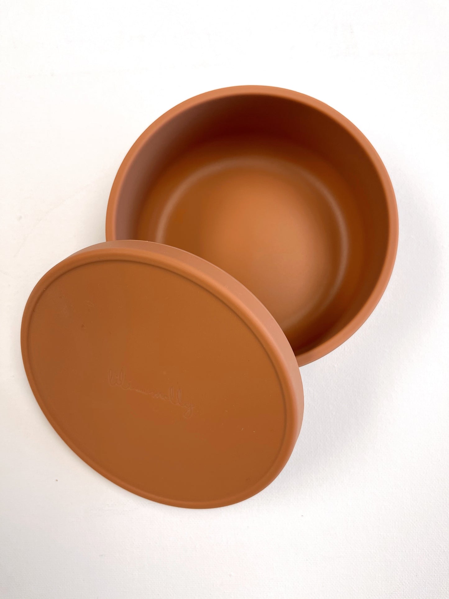 Silicone Baby Bowl Cinnamon