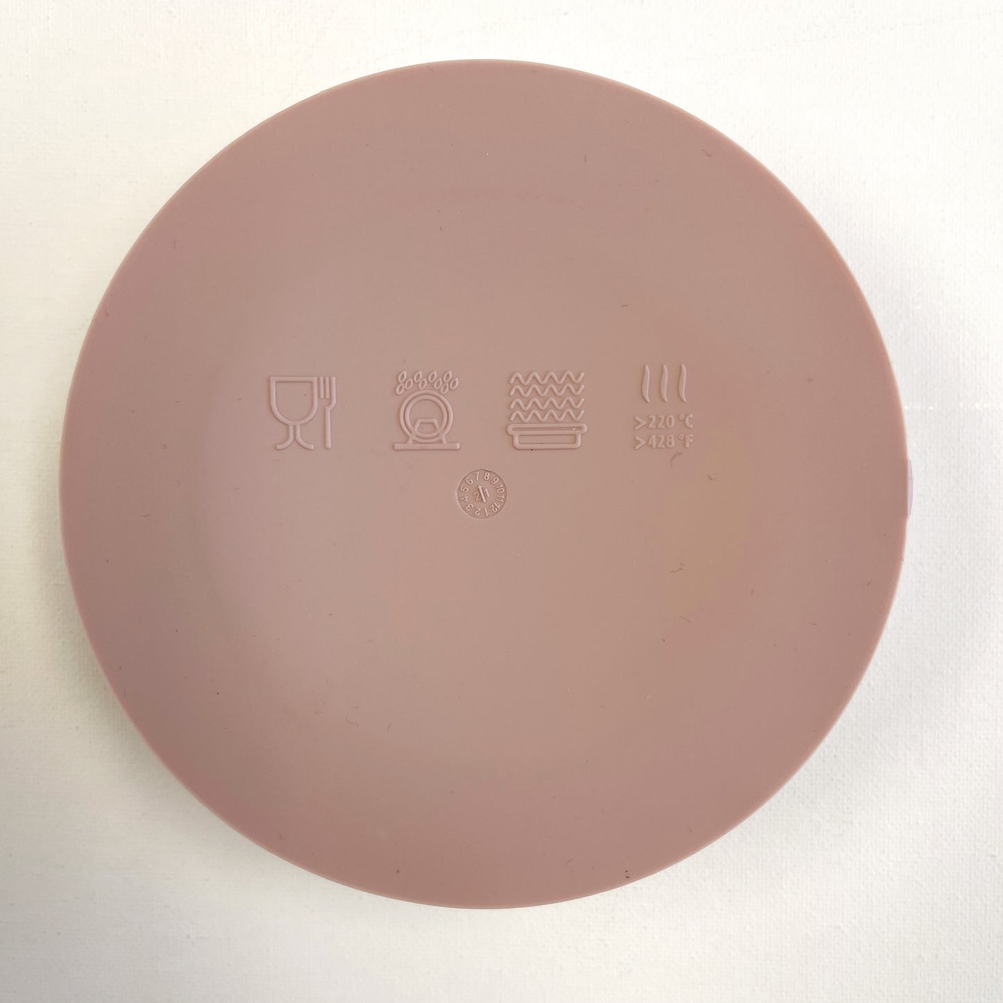 Silicone Baby First Plate Velvet Pink
