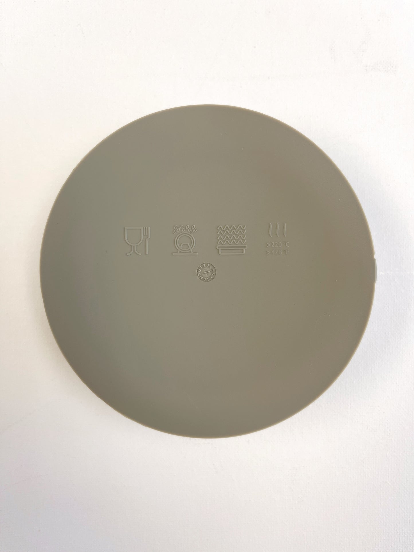 Silicone Baby First Plate Forest
