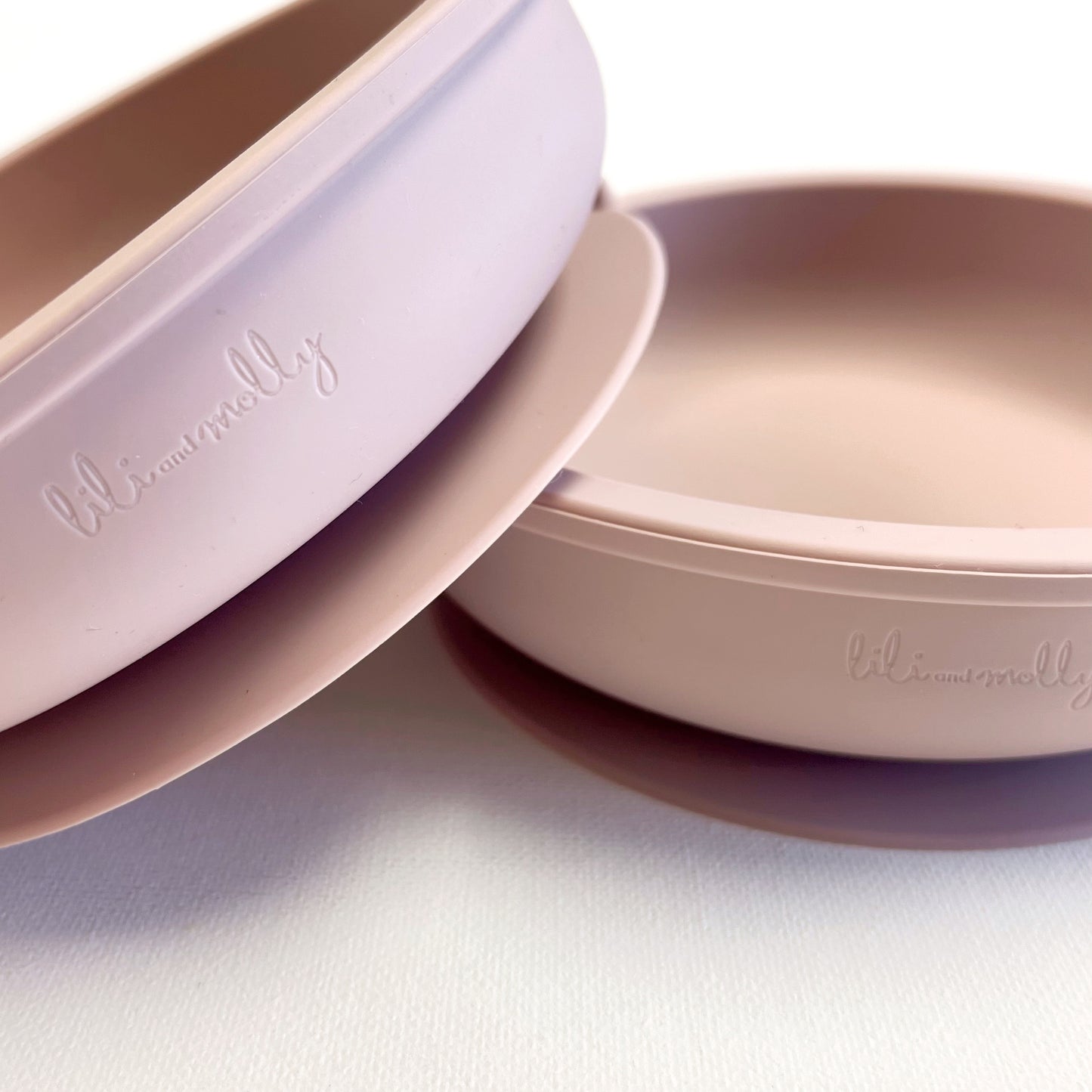 Silicone Baby First Plate Velvet Pink