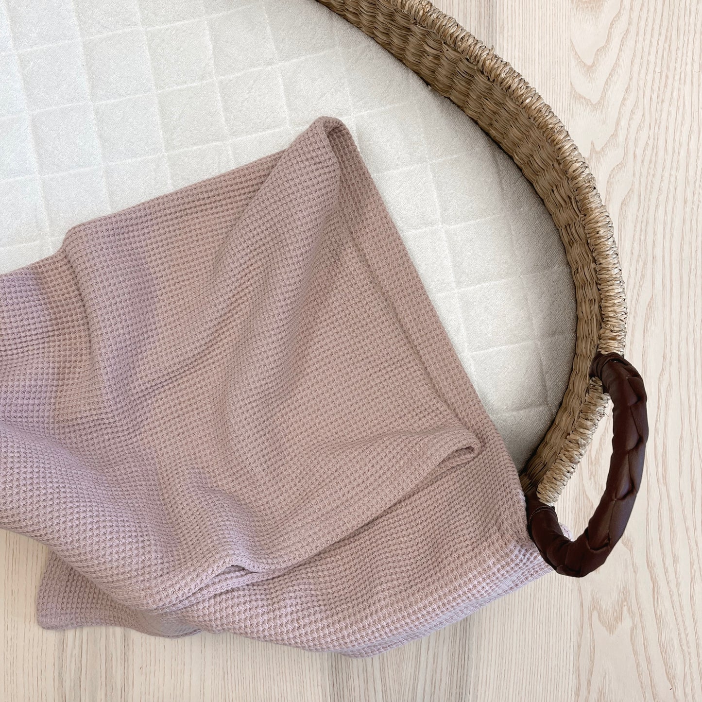 Waffle Baby Blanket Velvet