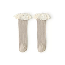 Load image into Gallery viewer, Broderie Socks Sand
