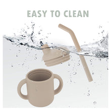Load image into Gallery viewer, Silicone Baby Cup Love sea
