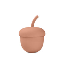 Load image into Gallery viewer, Silicone Baby Cup Acorn cinnamon
