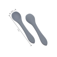 Load image into Gallery viewer, Silicone Set Spoon|Fork velvet pink
