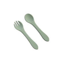 Load image into Gallery viewer, Silicone Set Spoon|Fork forest
