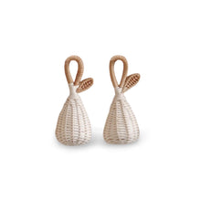 Load image into Gallery viewer, Rattan Pear Baby Rattle
