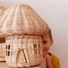 Load image into Gallery viewer, Mushroom Rattan House
