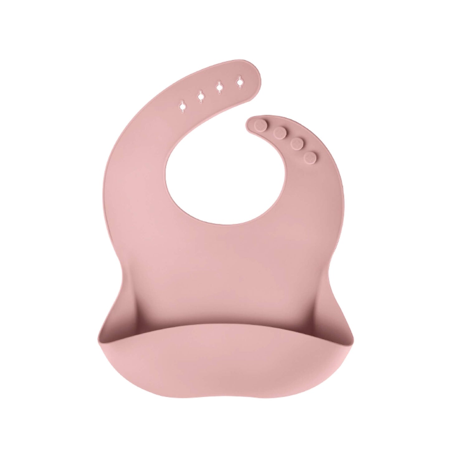 Silicone Baby Bibs velvet pink